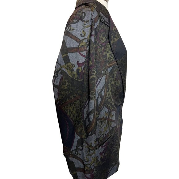 Strategy women’s Blazer size 16 country Art to wear Goth Light Weight - Picture 14 of 16